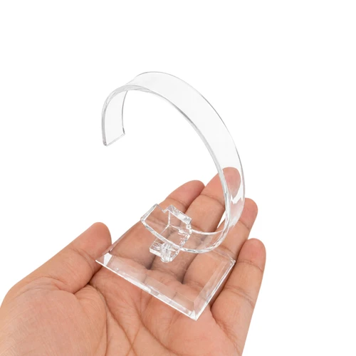 Clear Acrylic Bracelet Watch Display Stand Jewellery Holder Retail Showcase