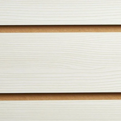 Pino White Slatwall Panels – 18mm MDF Retail Display Boards