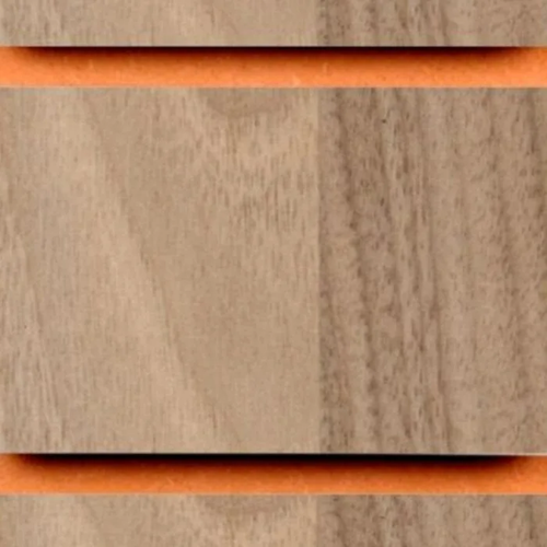 Light Walnut Slatwall Panels – 18mm MDF Retail Display Boards