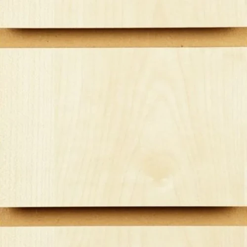 Maple Slatwall Panels, close product view against a light background