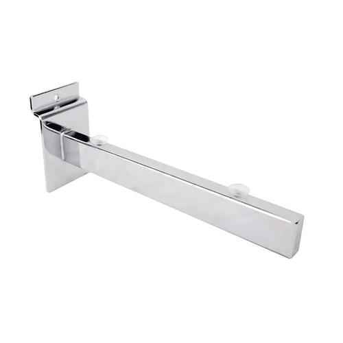Glass Shelf Bracket for Slatwall With Suction Cups- 100mm(4″)
