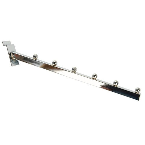 Sloping Arm for Slatwall – 6 Ball