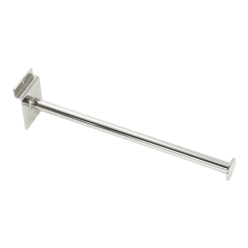 Straight Disc End Display Arm For Slatwall – 300mm