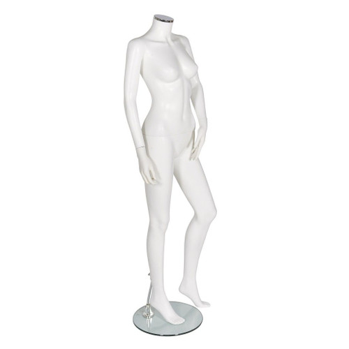 Female Mannequin – No Head – Matt White – Pose 2