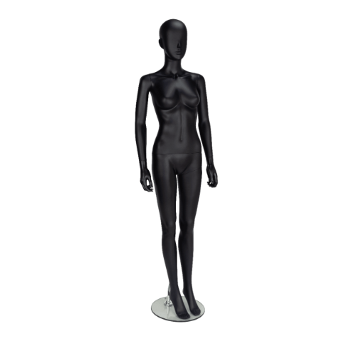 GAF321 Female Mannequin – Abstract – Matt Black