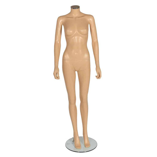 Female Mannequin – No Head – Fleshtone