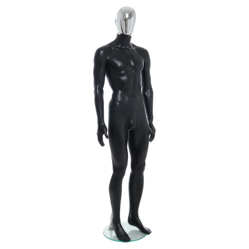 Male Mannequin, full-height product view on a white background