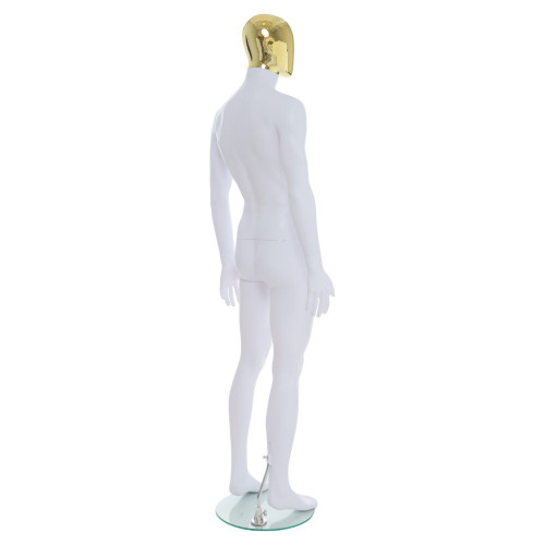 GAM352 Male Mannequin, full-height product view on a white background, gallery image 6 of 7