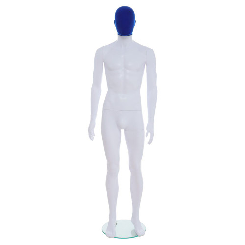 Male Mannequin, full-height product view on a white background, balanced, centred square layout