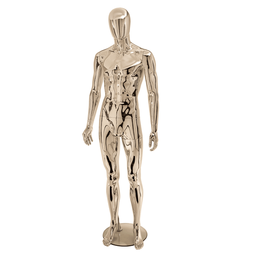 Male Full Body Mannequin No Head – Matt White – Pose 2