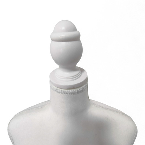 White Female Mannequin Torso – Tripod Stand, Adjustable Height, Light Weight