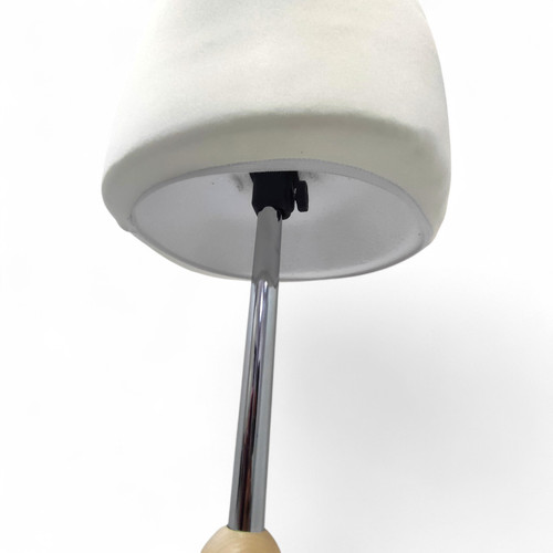 Male Tailors Mannequin Bust–Adjustable Dress Form,Maple Wood Base,UK Size 40 BLK