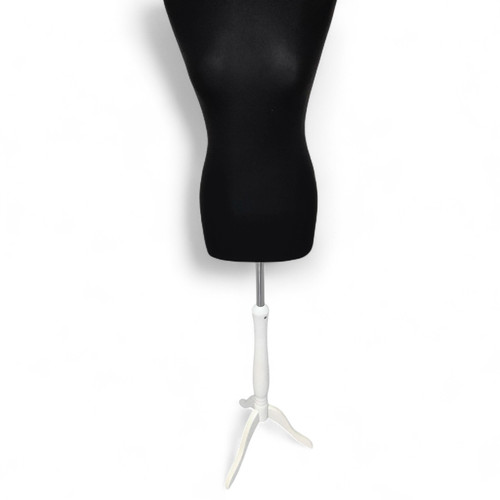 Female Tailors Mannequin Size 10/12–Dressmakers Dummy with White Tripod Stand.