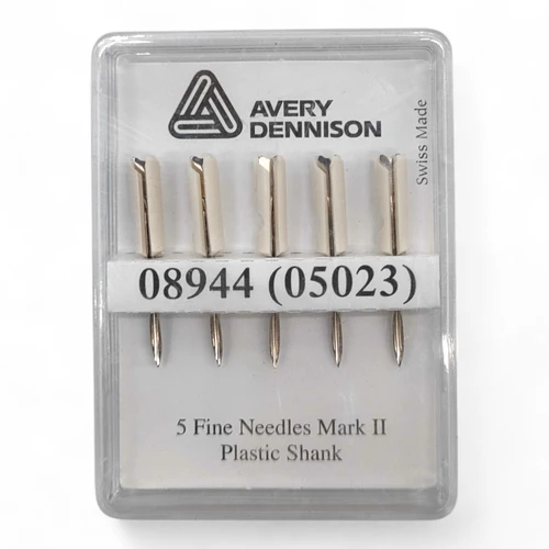 5x Avery Dennison Mark II Fine Tagging Gun Needles, product shown on a white background, balanced, centred square layout