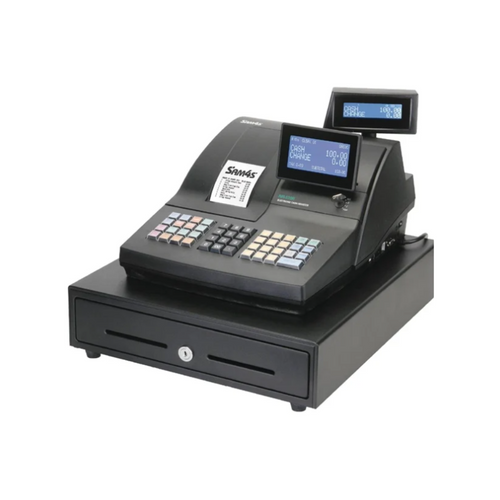SAM4S NR510R POS Cash Register – Retail & Restaurant System w/ 6000 PLUs
