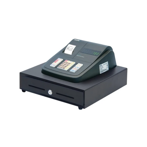 SAM4S ER-180US POS Cash Register – Compact Till, 500 PLUs, Thermal Printer