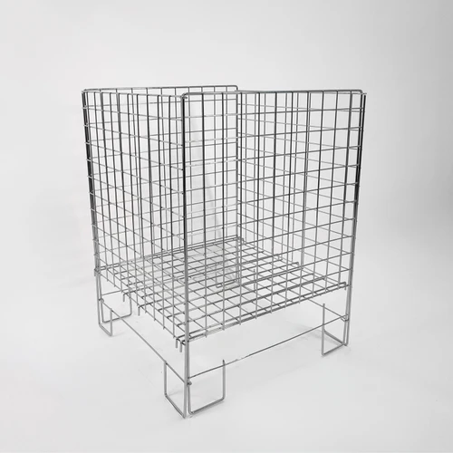 Chrome Square Dump Bin, product shown against a light background