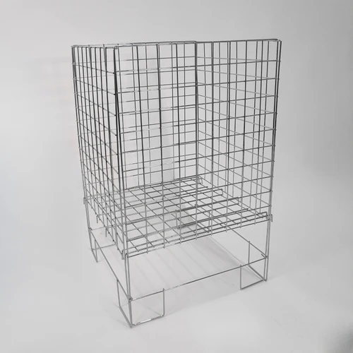 Chrome Square Dump Bin, product shown against a light background, gallery image 11 of 13