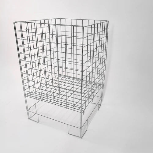 Chrome Square Dump Bin, product shown against a light background, gallery image 13 of 13
