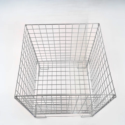 Chrome Square Dump Bin, product shown against a light background, gallery image 8 of 13