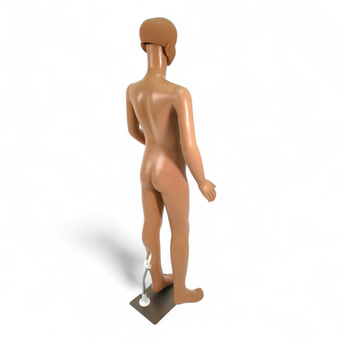 Child Mannequin 140cm – Skin Plastic Egg Head Display with Metal Base