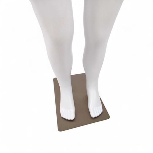 Child Mannequin 110cm – Matt White Egg Head Display Model with Metal Base