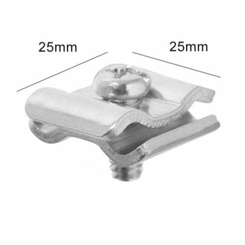 Joining Clips for Grid Mesh Panels, product shown on a white background, balanced, centred square layout