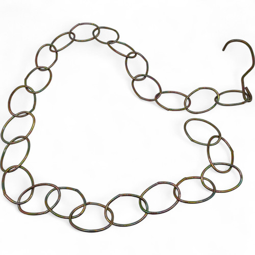 Clothing Display Set Plastic Chain Iron Hooks Market Stall Shop Hanger Rack