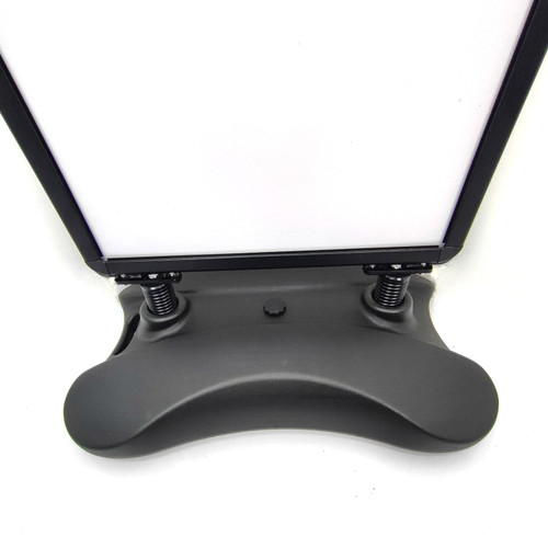 A1 Black Wind-Resistant Pavement Sign – Heavy Duty Water Base