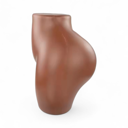 Plastic Curvy BBL Hips Female Underwear Display Mannequin Torso Dummy Form Stand