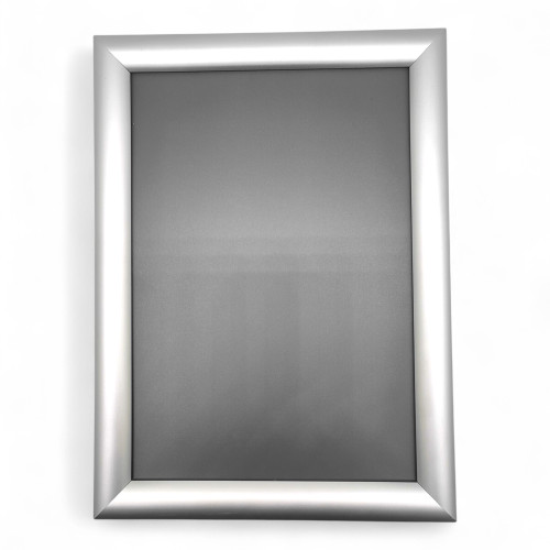 Silver Snap Frame 25mm Mitred Corners Poster Holder Anti-Glare Cover A0-A5 Display