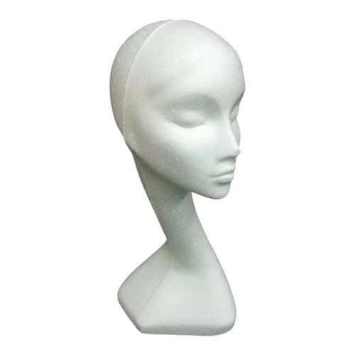 Swan Neck Display Head – Polystyrene Mannequin for Sunglasses & Jewelry Displays