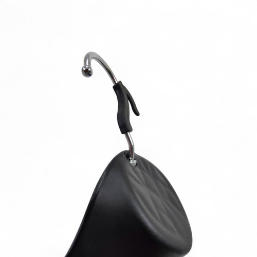 Black Female Hanging Body Form Matt Plastic Display Torso Mannequin