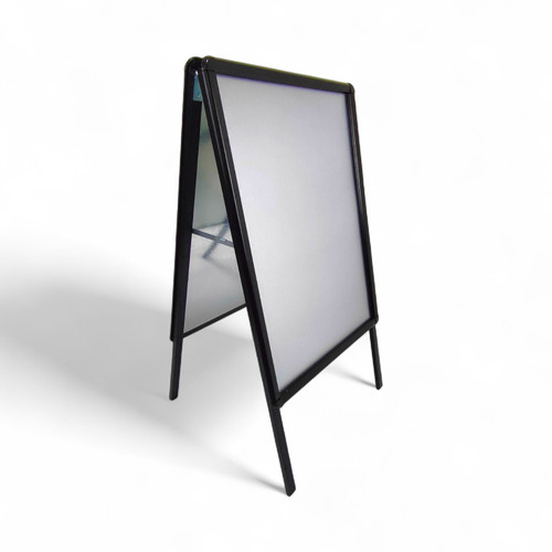 A1 Black A-Board Pavement Sign Double Sided Outdoor Poster Display A-Frame