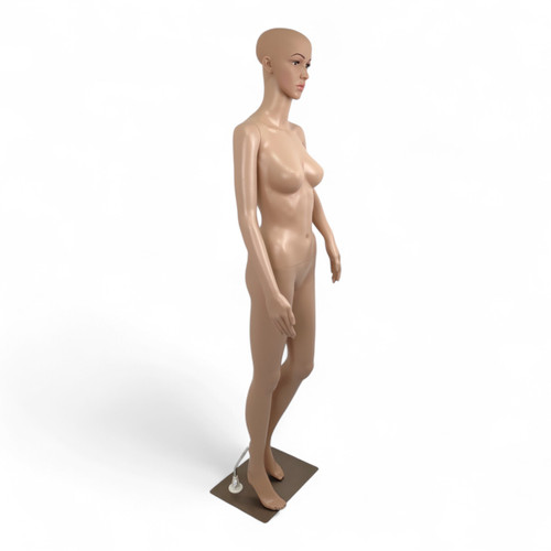 Female Mannequin F3 172cm Full Body Dummy Rotating Head Movable Arms Display, full-height product view on a white background, brightly lit product image