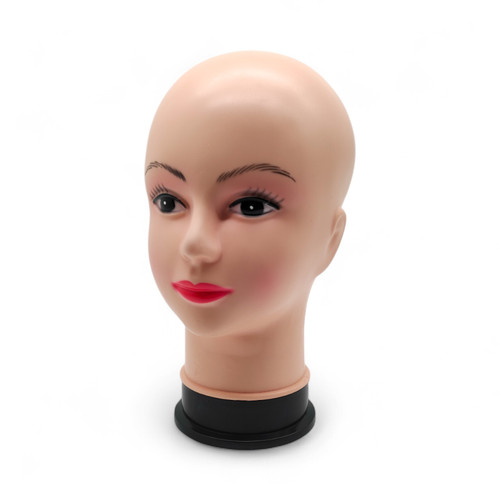 Female Bald Mannequin Head – Wig Making & Display Stand Holder