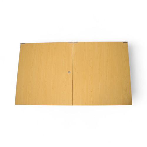 Lockable Sliding Door Pack for Shop Counters Maple Finish 1200mm or 1800mm