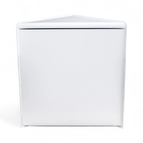 Solid Corner Closed Shop Counter 600x600x900mm Maple or White Retail Display Unit