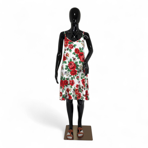 Female Faceless Glossy Display Egg Head Mannequin, full-height product view on a white background, balanced, centred square layout