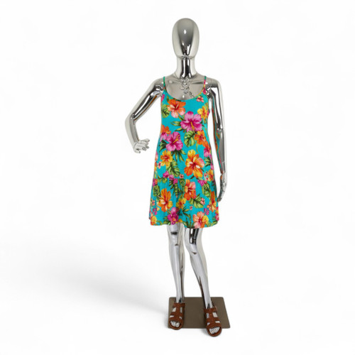 Female Faceless Chrome Display Egg Head Mannequin – Sleek Retail Showcase