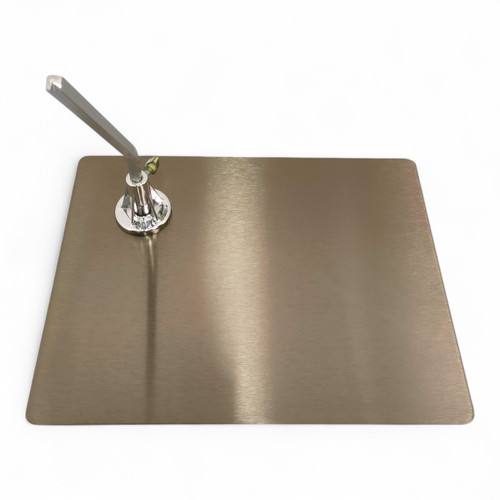 Female Faceless Chrome Display Egg Head Mannequin –Sleek Retail Showcase