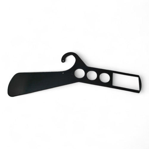 Durable Plastic Warehouse Hangers with Divider Cards for Stock Organization, product shown on a white background