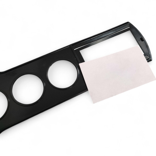 Durable Plastic Warehouse Hangers with Divider Cards for Stock Organization