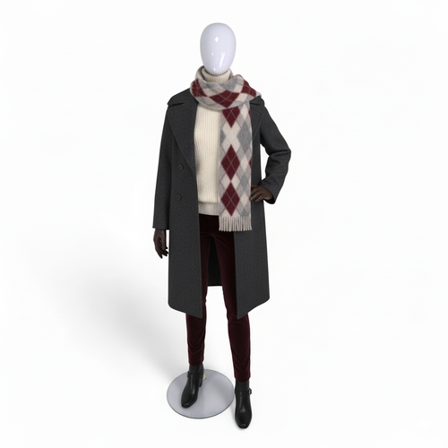 White Glossy Female Faceless Display Egg Head Mannequin – Sleek Retail Showcase