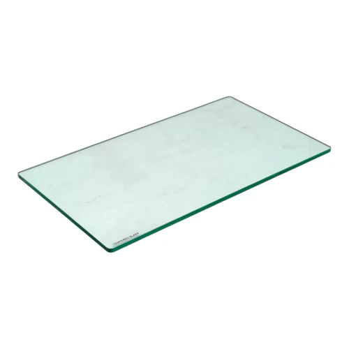 Toughened Glass Shelf – 6mm Thick – 400mm Width & Depth Options, brightly lit product image