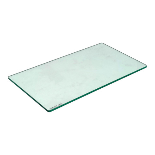 Toughened Glass Shelf – 6mm Thick – 800mm Width & Depth Options, brightly lit product image