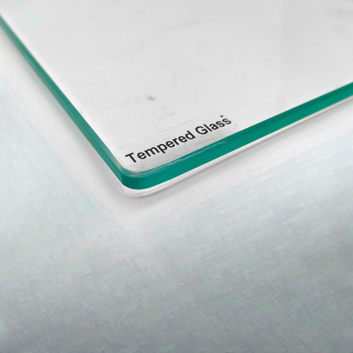 Toughened Glass Shelf – 6mm Thick – 1050mm Width & Depth Options, evenly lit product image