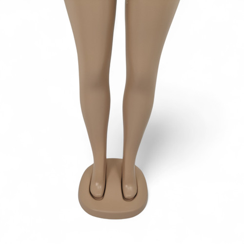 Voluptuous Brazilian Female Mannequin – Flesh-Tone, Durable Plastic Display