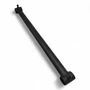 Black Centre Bar for Heavy-Duty Clothes Rail – 3–6 ft, Height Adjustable, full-height product photograph