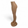 Voluptuous Brazilian Female Leg Mannequin for Fashion Display, full-height product view on a white background, gallery image 7 of 16